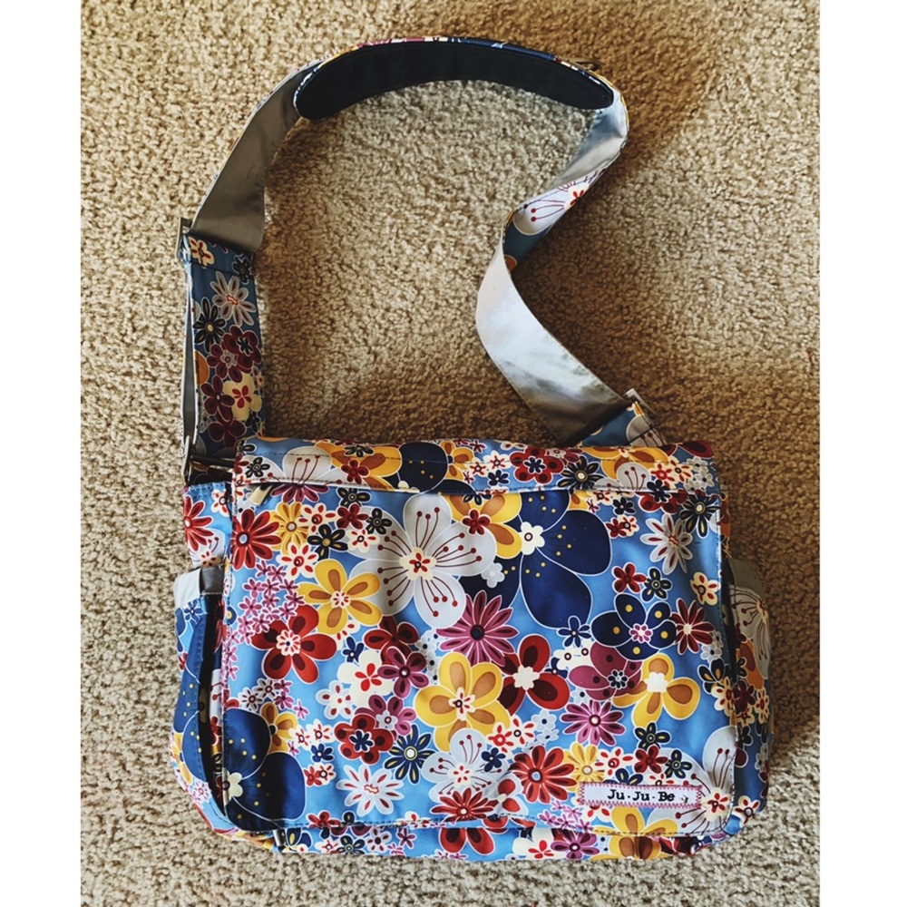 Ju-Ju-Be Floral Diaper Bag